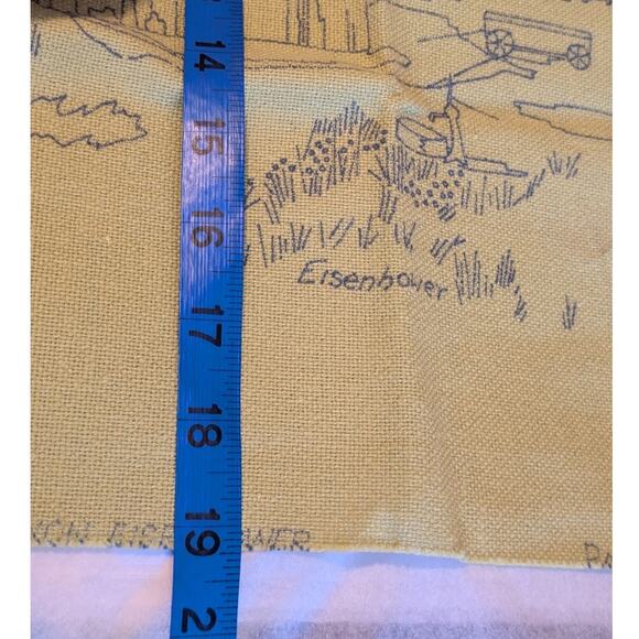 The Red Barn 16 X 20 Paragon Stitchery 1975 Kit A5000 Pres Eisenhower Design - Picture 10 of 13